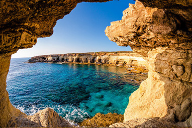 Cyprus-Agia Napa-In the caves of Cape Greco