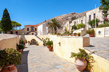 Crete - Agia Galini - Holy Monastery of Preveli