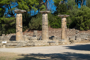 Peloponissos-Ancient Olympia - Naos tis Heras