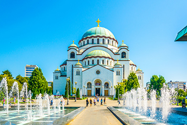 Serbia-Belgrade-Ο Ναός του Αγίου Σάββα