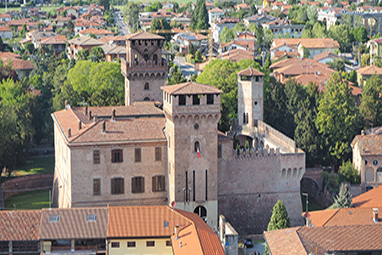 Italy-Bergamo-Urgnano Castle