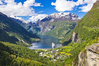 Norway-Bergen-Κρουαζιέρα στα φιορδ