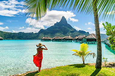 French Polynesia-Bora Bora-Όρος Otemanu