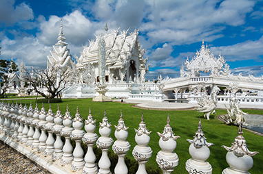Thailand-Chiang Rai-Wat Rong Khun - White Temple