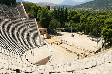 Peloponissos-Nafplio-Ancient theatre of Epidavros