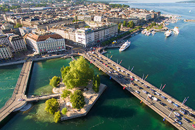 Switzerland-Geneva-Νησάκι του Rousseau