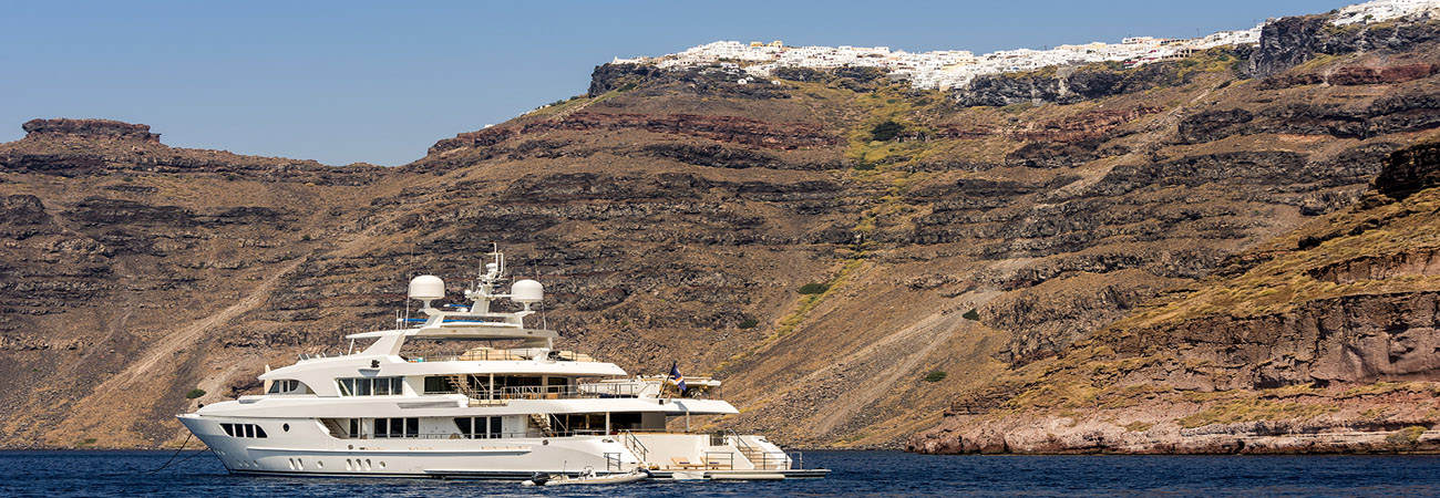  Greek islands cruise with a Mega Yacht  