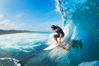 Hawaii-Surfing