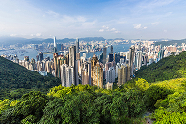 China - Hong Kong - Hong Kong Skyline