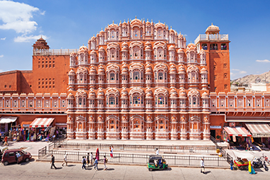 India-Jaipur-Hawa Mahal