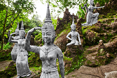 Thailand-Koh Samui-Μυστικός Κήπος του Βούδα