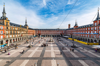 Spain-Madrid-Plaza Mayor