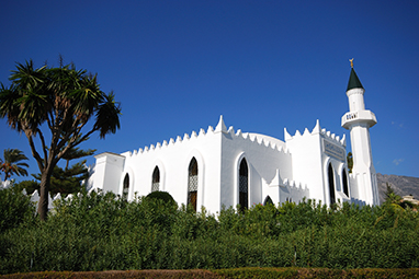 Spain-Marbella-Mosque king Abdul Aziz