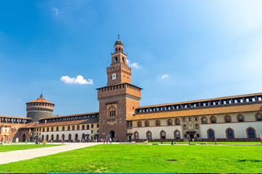 Italy-Milan-Castello Sforzesco