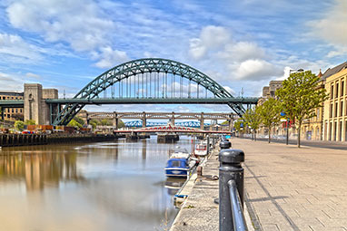 United Kingdom-Newcastle-Οι γέφυρες Τάιν