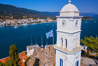 Saronic Islands - Poros - The towns Clock