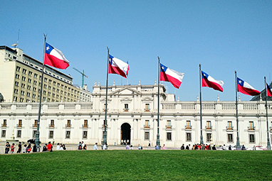 Chile-Santiago-La Moneda