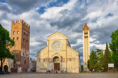 Italy-Verona-Βασιλική του San Zeno Maggiore