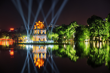 Vietnam - Hanoi - Hoan Kiem Lake