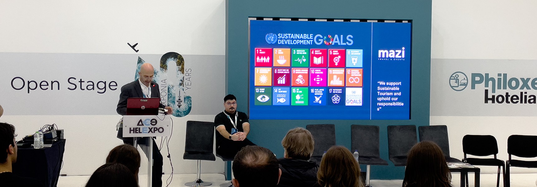 Mazi Travel &pi;&alpha;&rho;&omicron;&upsilon;&sigma;&iota;ά&zeta;&epsilon;&iota; &tau;&eta; &delta;έ&sigma;&mu;&epsilon;&upsilon;&sigma;ή &tau;&eta;&sigmaf; &sigma;&tau;&omicron;&nu; &beta;&iota;ώ&sigma;&iota;&mu;&omicron; &tau;&omicron;&upsilon;&rho;&iota;&sigma;&mu;ό &sigma;&tau;&omicron; Philoxenia 2025