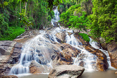 Thailand-Koh Samui-Καταρράκτης Na Muang