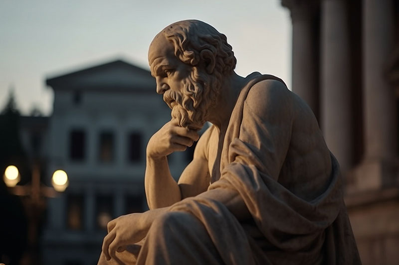 Athens Socrates AdobeStock 590611168